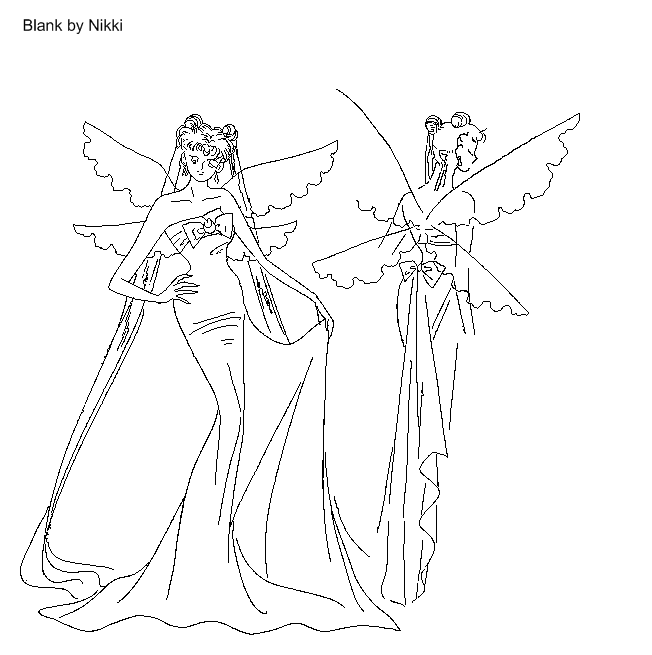 queen serenity coloring pages - photo #37
