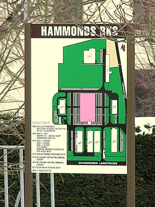 Mannheim - Hammonds Barracks, Jan 2011