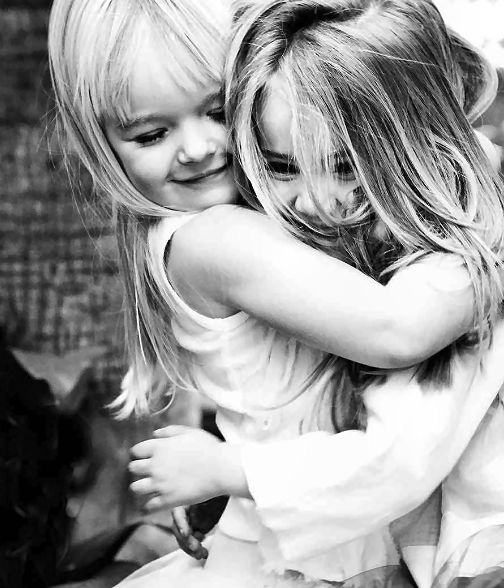 hugging black and white Pictures, Images and Photos