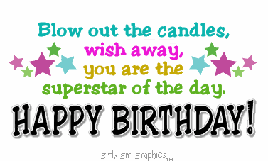 girly-girl-graphics,girly girl,girly girl graphics,Happy Birthday,Quotes and Sayings,Animated,Quote