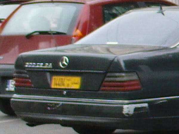 And W124 Coupe with some arabian reg couldn't figure out what country no