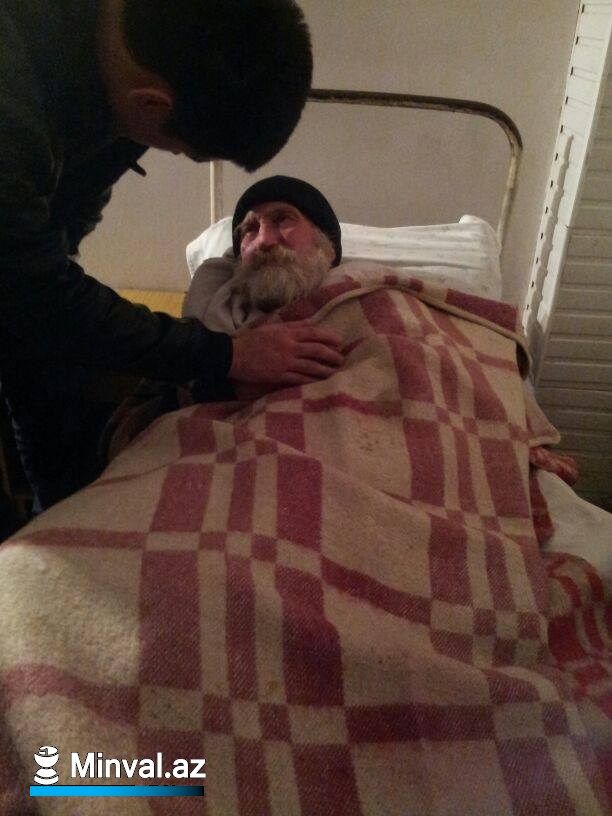 Пожилой бездомный мужчина размещен в 5-ю больницу (ОБНОВЛЕНО, ФОТО)