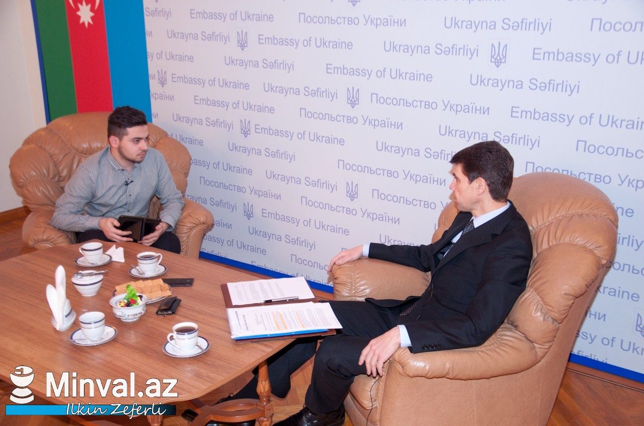 Посол Украины в Азербайджане: «Спасибо вам, мои корреспонденты, за то, что Вы не поняли меня» (ВИДЕО)