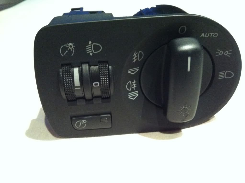 audi a3 8p auto light switch