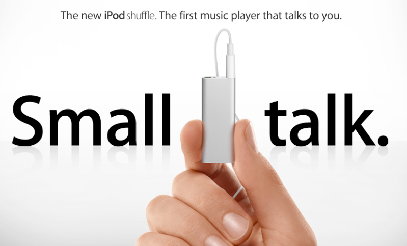 ipod shuffle 3rd gen. the 3rd generation iPod