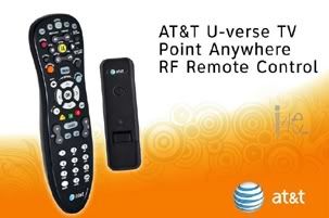 Details about AT&T U-verse TV Point Anywhere RF Remote Control and USB ...