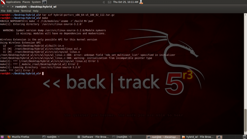 Backtrack 5 Metasploit attack on Windows 7 32 and 64 bit