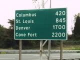 I-70 milage
