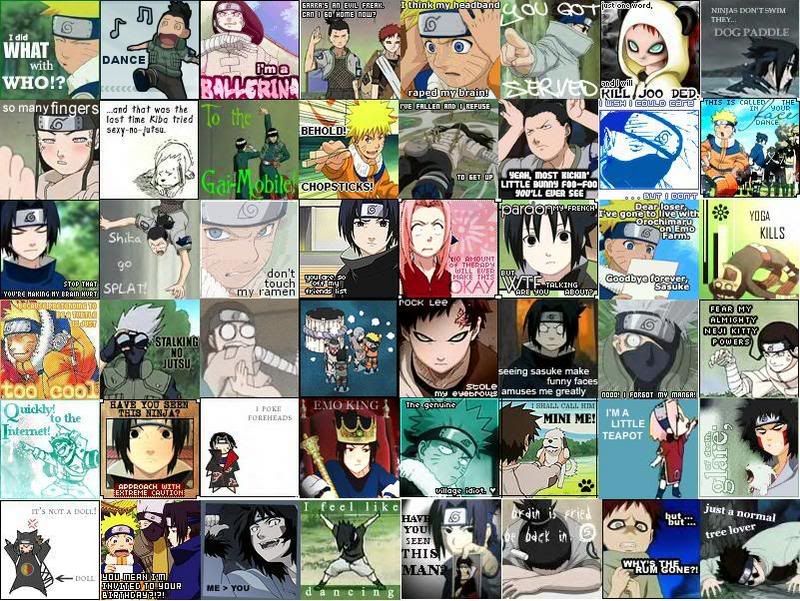 Funny Naruto icons