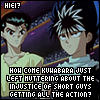 Yusuke and Hiei icon