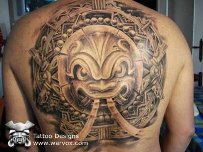 PreHispanic Tattoos. aztec eagle tattoo