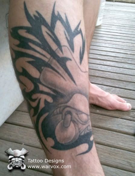 mayan tattoo warrior PreHispanic Tattoos
