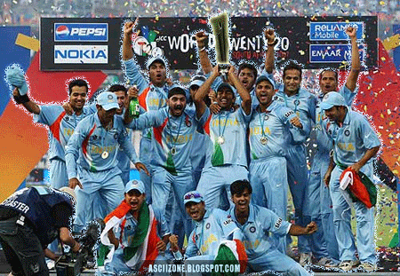 asciizone.blogspot.com - India Twenty20 World Champion  