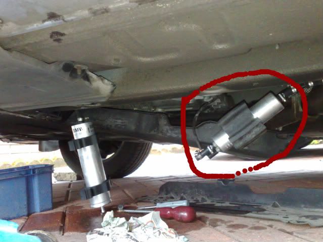 Bmw e46 330d fuel filter replacement #6