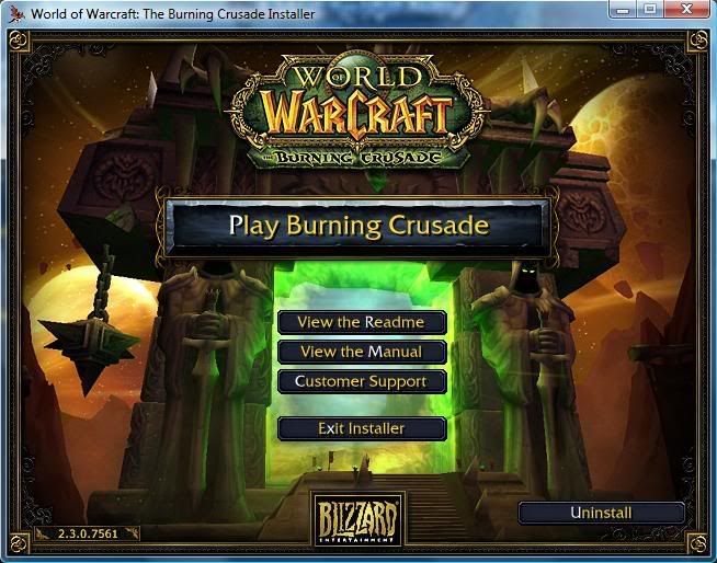 Wow burningcrusade installer