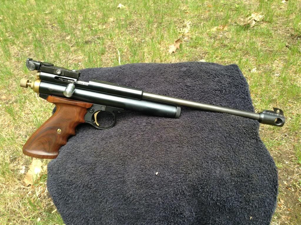 Classifieds Airgun(Kitching) F/S crosman .25 cal. Air pistol