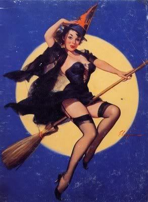 Sexy Witch on Sexy Vintage Witch Jpg