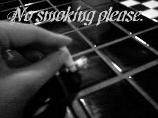 no smoking!