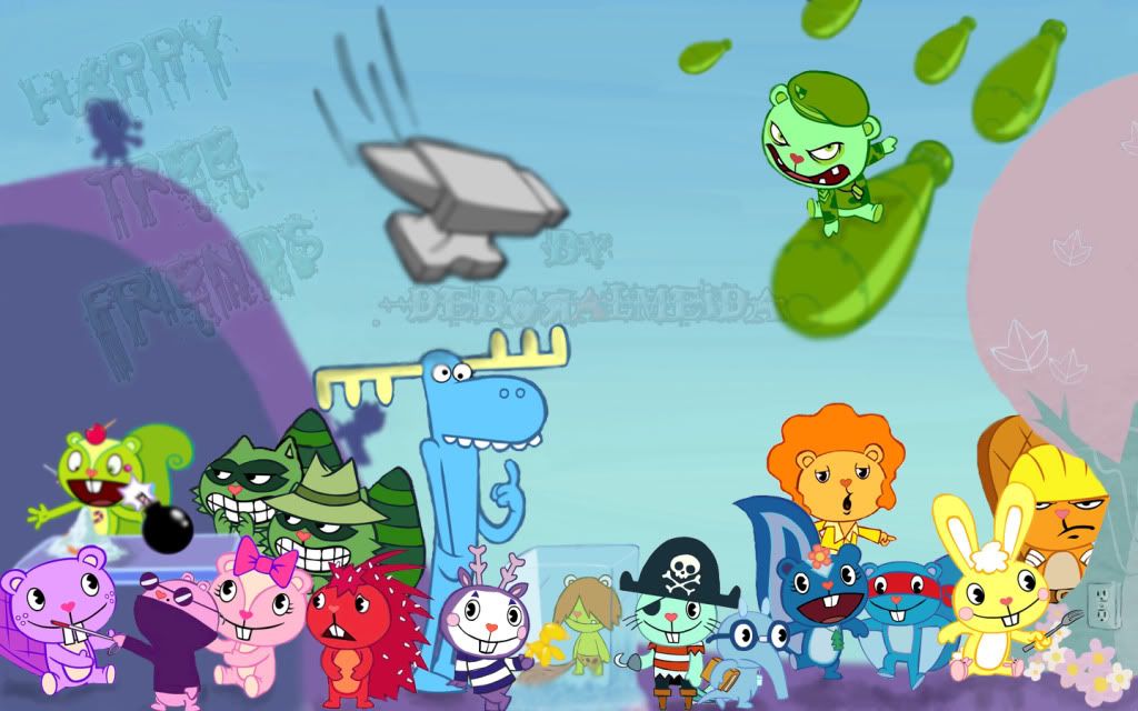 happy tree friends wallpapers. Happy Tree Friends Wallpaper