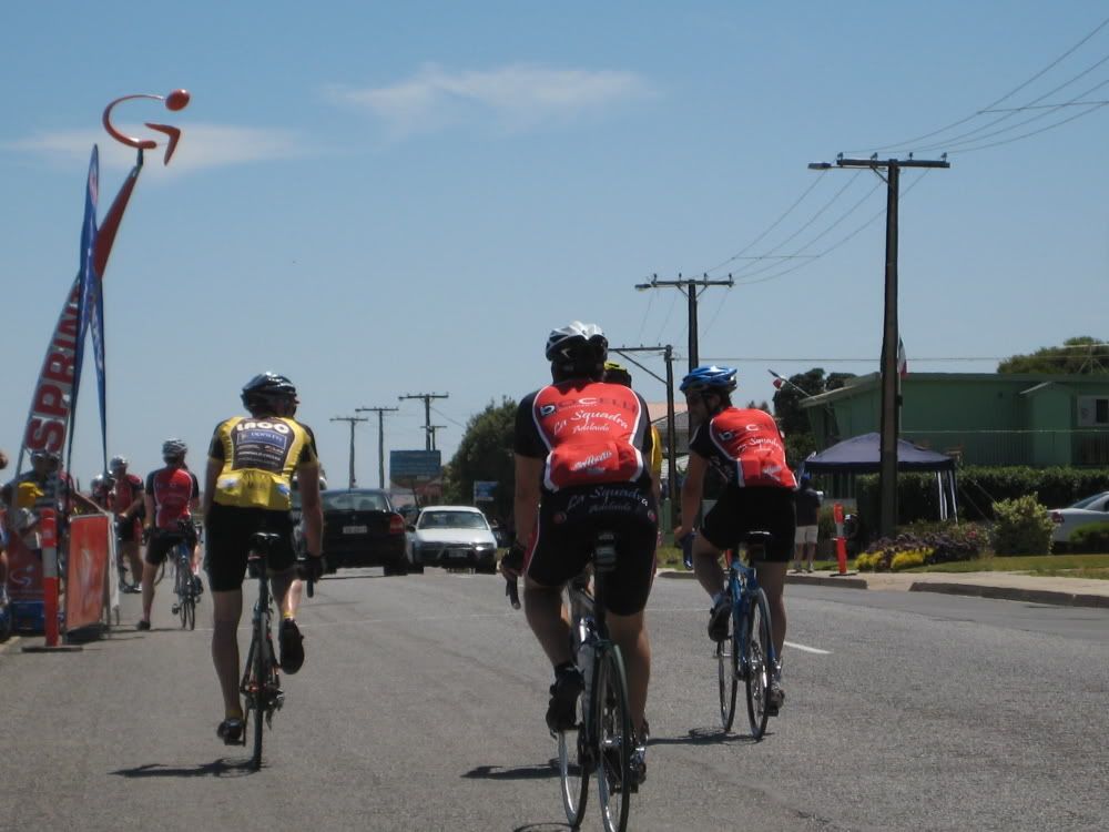 Start for the sprint races.