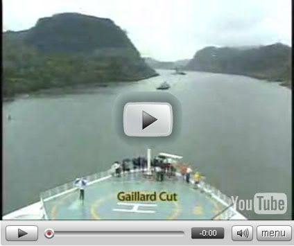 Click here to watch video of the Panama Canal crossing