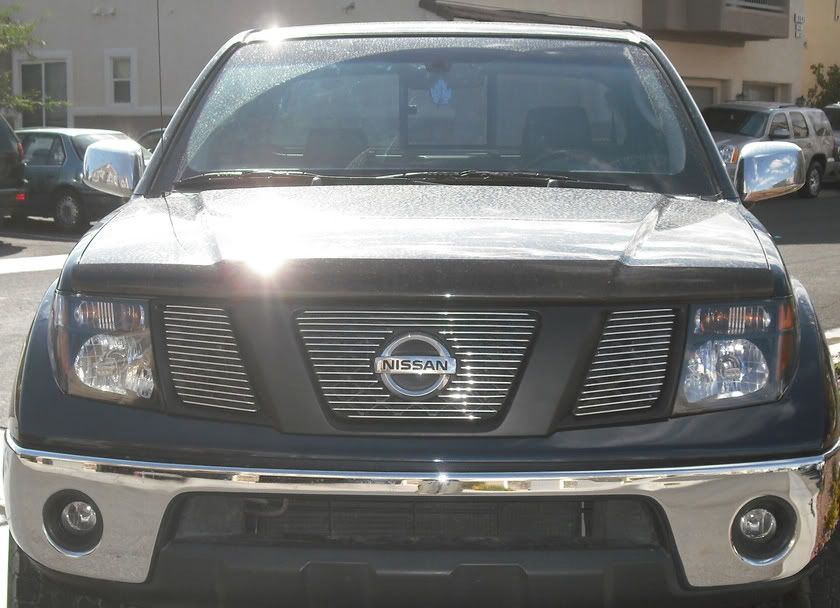 Nissan frontier blacked out headlights #10