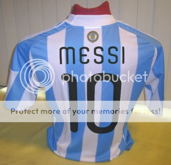 camiseta oficial de la seleccion argentina de futbol lionel messi 10 