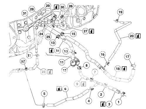 2004 Ford explorer vacuum line diagram #9
