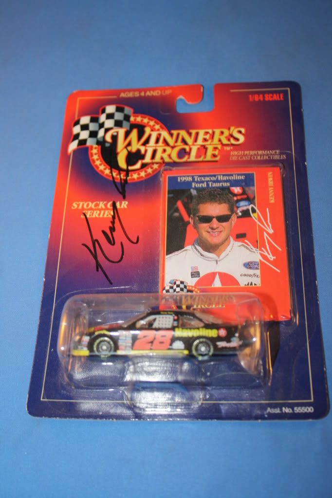 Kenny Irwin Autographed Havoline 28 Car 1998 RARE