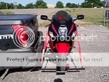 Motorcycle carrier rack Sport bike trailer hayabusa  